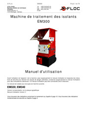 X-FLOC EM300 Manuel D'utilisation