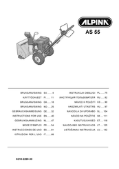 Alpina AS 55 Mode D'emploi