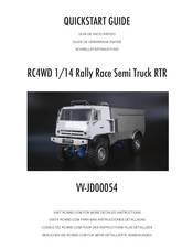 RC4WD VV-JD00054 Guide De Démarrage Rapide