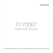 Edifier R1700BT Manuel D'utilisateur