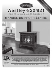 Enviro Westley-821 Manuel Du Propriétaire