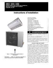 CAC / BDP 124ANS Instructions D'installation