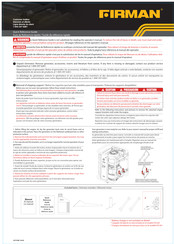 Firman P01202 Guide De Référence Rapide