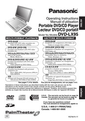 Panasonic DVD-LX95 Manuel D'utilisation