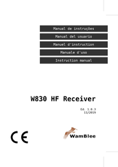 WamBlee W830 Manuel D'instruction