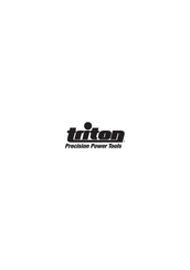 Triton TPT 125 Instructions D'utilisation Et Consignes De Sécurité