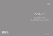 LG NEXUS 5 Guide De Démarrage Rapide