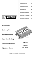 Vetus BS15032C Instructions D'installation