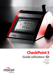 Mocon CheckPoint 3 Guide Utilisateur