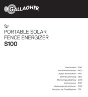 Gallagher S100 Notice D'installation