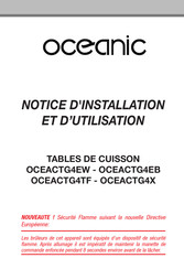 Oceanic OCEACTG4X Notice D'installation Et D'utilisation