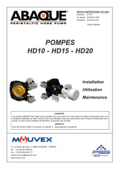 Dover PSG MOUVEX ABAQUE HD15 Notice D'instructions