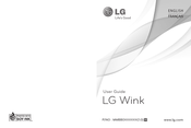 LG Wink Guide De L'utilisateur