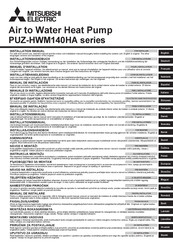 Mitsubishi Electric PUZ-HWM140VHA Manuel D'installation