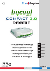 dirna Bergstrom bycool green line compact 3.0 Instructions De Montage