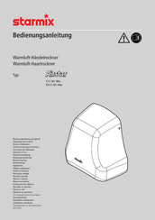 Starmix Airstar T-C1 Mw Notice D'utilisation