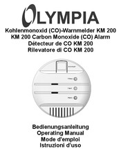 Olympia KM 200 Mode D'emploi