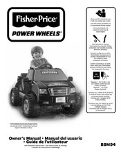 Fisher-Price Power Wheels BBM94 Guide De L'utilisateur