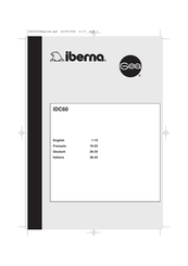 Iberna IDC60 Mode D'emploi