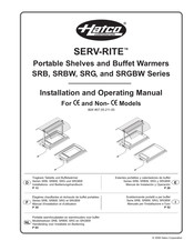 Hatco SERV-RITE SRBW Série Manuel D'installation Et D'utilisation