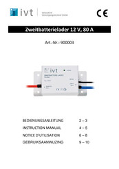 IVT 900003 Notice D'utilisation