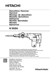 Hitachi H 55SA Mode D'emploi