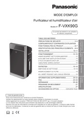 Panasonic F-VXK90G Mode D'emploi