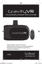 LEXIBOOK GravityVR VR100Z Mode D'emploi