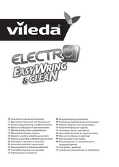 Vileda Electro EasyWring & clean Manuel D'utilisation