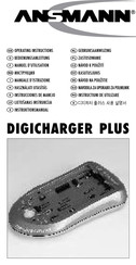 ANSMANN Digicharger Plus Manuel D'utilisation