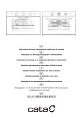 Cata ME 406 TC Instructions