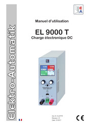 Elektro-Automatik EL 9000 T Series Manuel D'utilisation