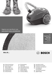 Bosch BGL35 Série Mode D'emploi