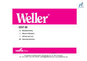 Cooper Tools Weller DSVT 80 Manuel D'utilisation