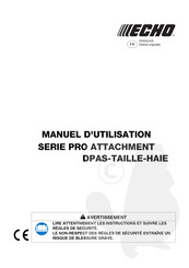 Echo DPAS-300 Manuel D'utilisation