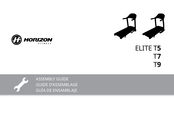 Horizon Fitness ELITE T5 Guide D'assemblage