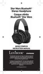 LEXIBOOK Star Wars Bluetooth Mode D'emploi