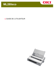 Oki ML280eco Guide De L'utilisateur