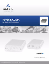 AirLink Communications Raven-E CDMA Guide De L'utilisateur