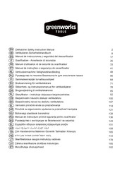 GreenWorks Tools 2504807 Manuel D'utilisation Et De Sécurité