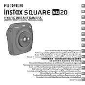 FujiFilm instax Square SQ 20 Guide D'installation
