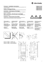 Allen-Bradley CAB6-210-EI Instructions De Montage