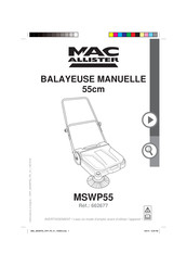 Mac allister MSWP55 Instructions D'origine