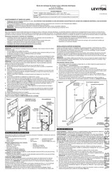 Leviton EVB32 Directives D'installation