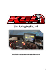 KGL Sim Racing Manuel D'utilisation