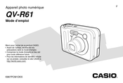 Casio QV-R61 Mode D'emploi