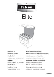 Falcon Elite 110 DF Instructions D'utilisation Et D'installation