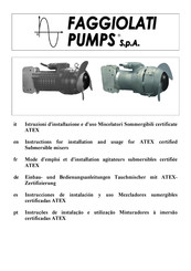 Faggiolati Pumps ATEX Mode D'emploi