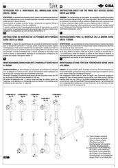 CISA 59316 Série Instructions De Montage