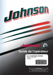 BRP Johnson 9.9 CHEVAUX-VAPEUR Guide De L'opérateur